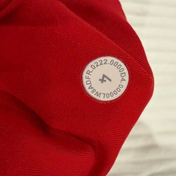 Lululemon hotty hot skirt red size 4 - Picture 5 of 6